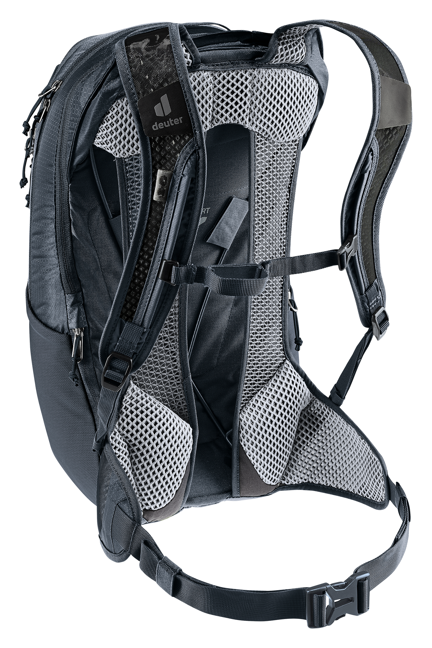 deuter Race Air 14+3 Rucksack schwarz