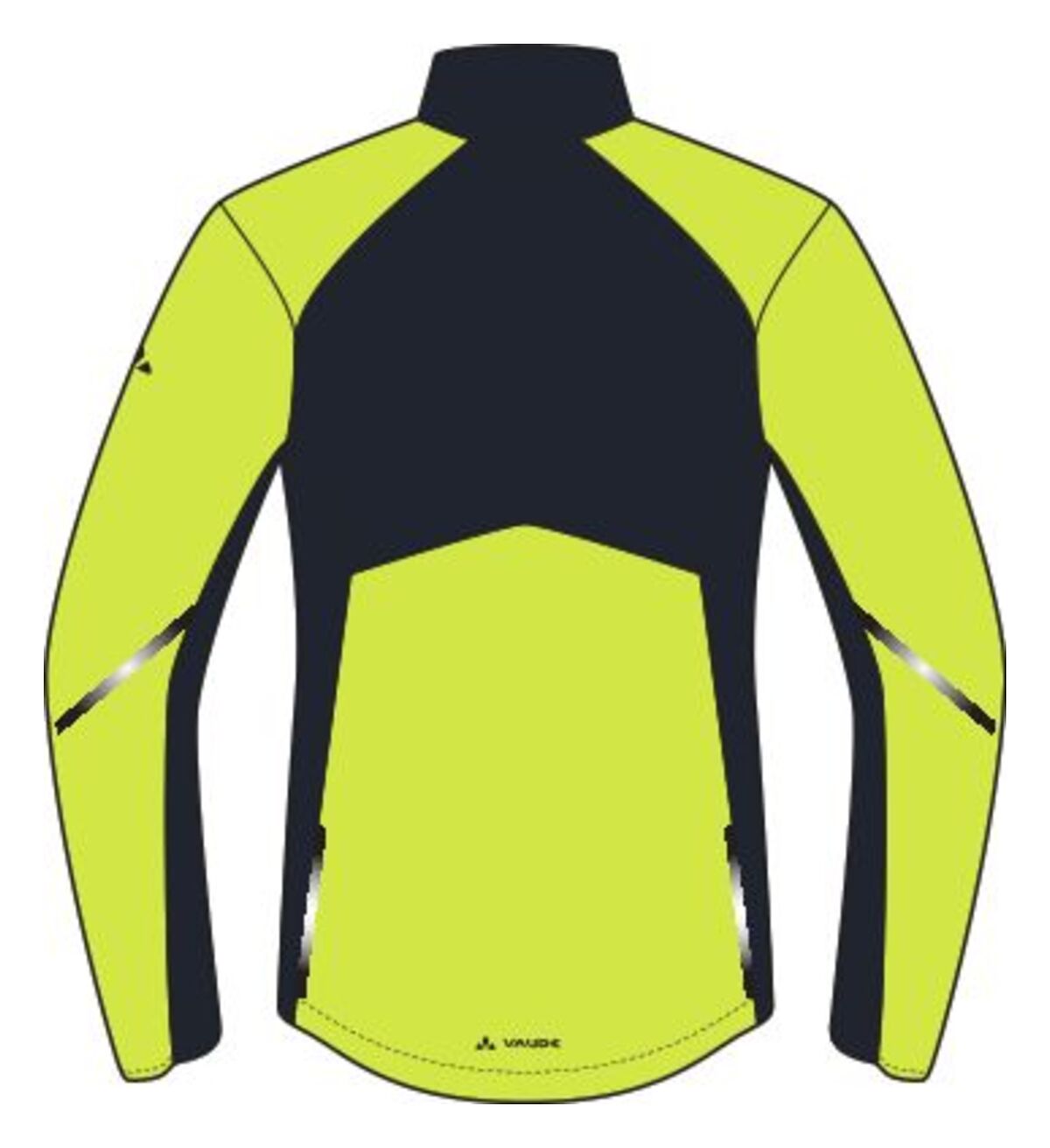 VAUDE Kuro Regenjacke Herren grün