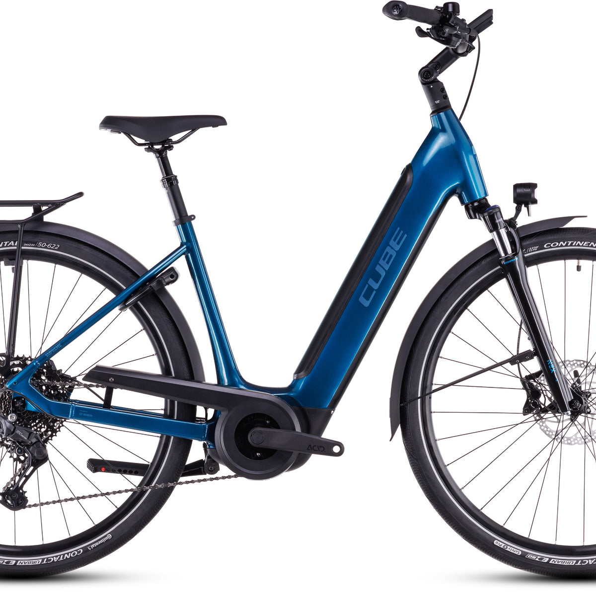 cube e bike braunschweig Cube Supreme Hybrid Pro 625 Easy Entry (2026) | City E-Bike | electricblue´n´blue