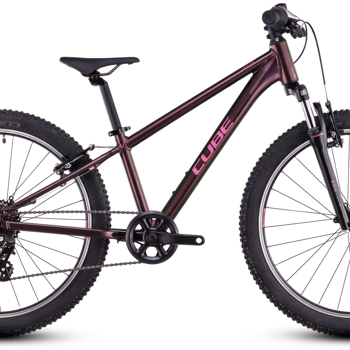 mountainbike 24 zoll jungen cube Cube Acid 240 (2026) | 24 Zoll Kinderfahrrad | molotov´n´pink
