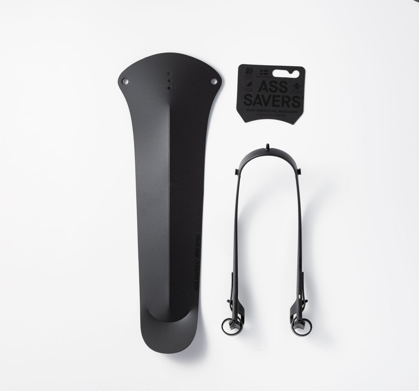 Ass Savers WGS-2 Win Wing Gravel Spritzschutz HR stealth