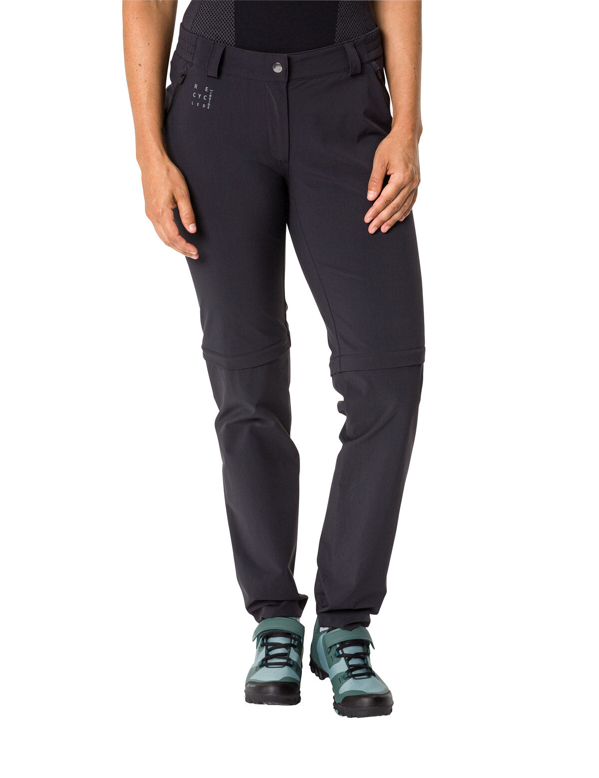 VAUDE Yaras Zip Off Pants Damen schwarz