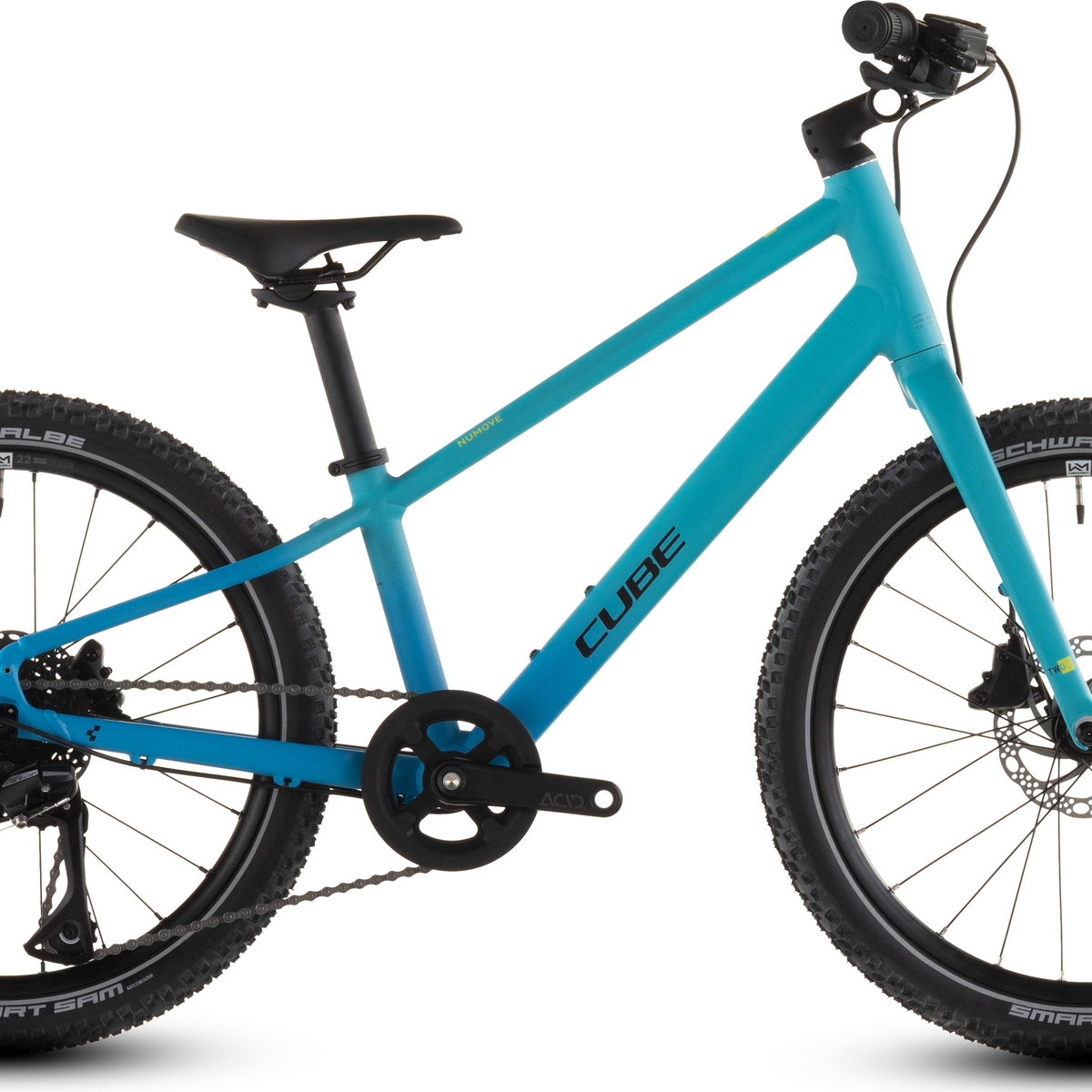 cube mountainbike kinder 20 zoll Cube Numove 200 Disc (2026) | 20 Zoll Kinderfahrrad | pacificblue´n´steelblue