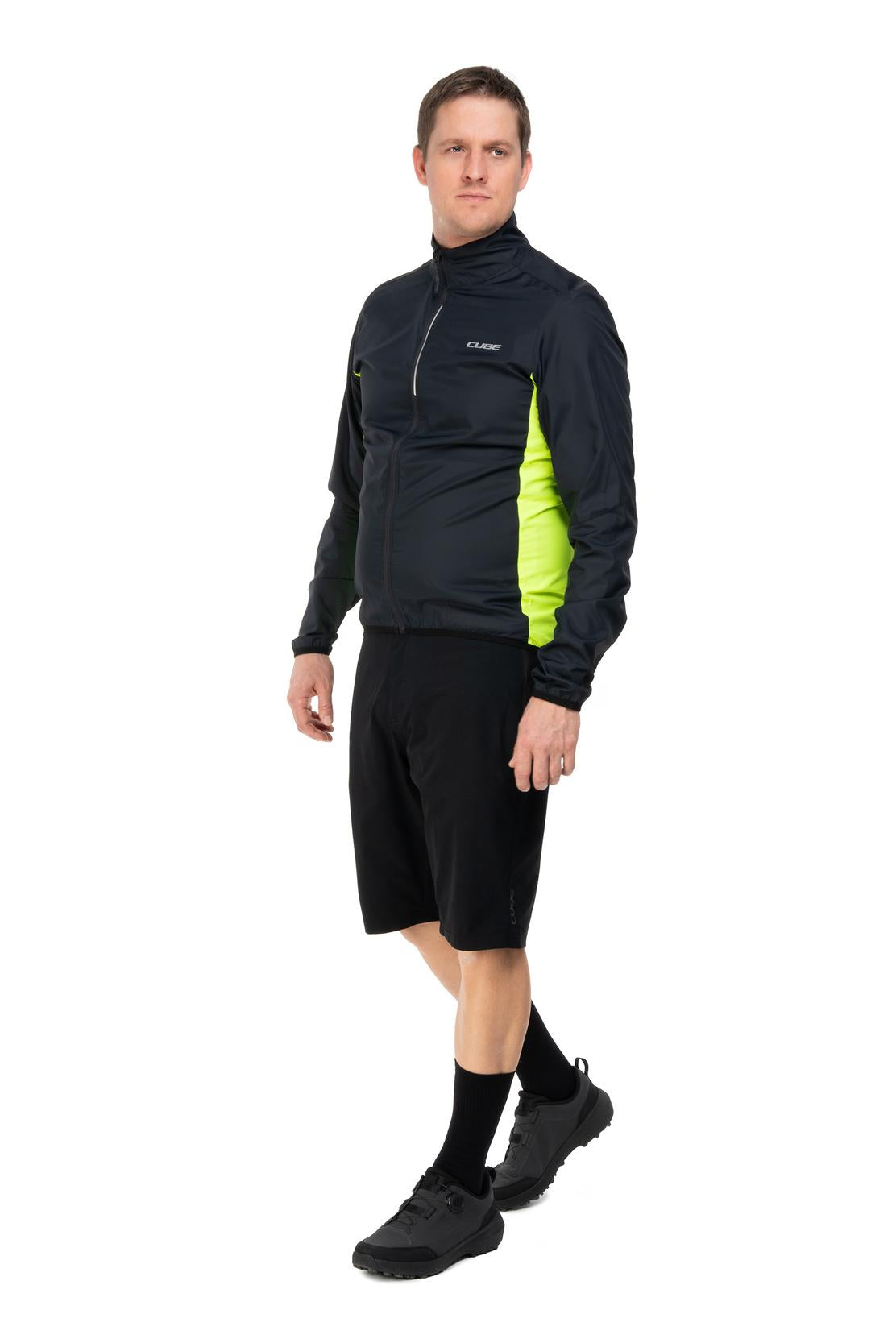 Cube Windjacke CMPT black´n´yellow