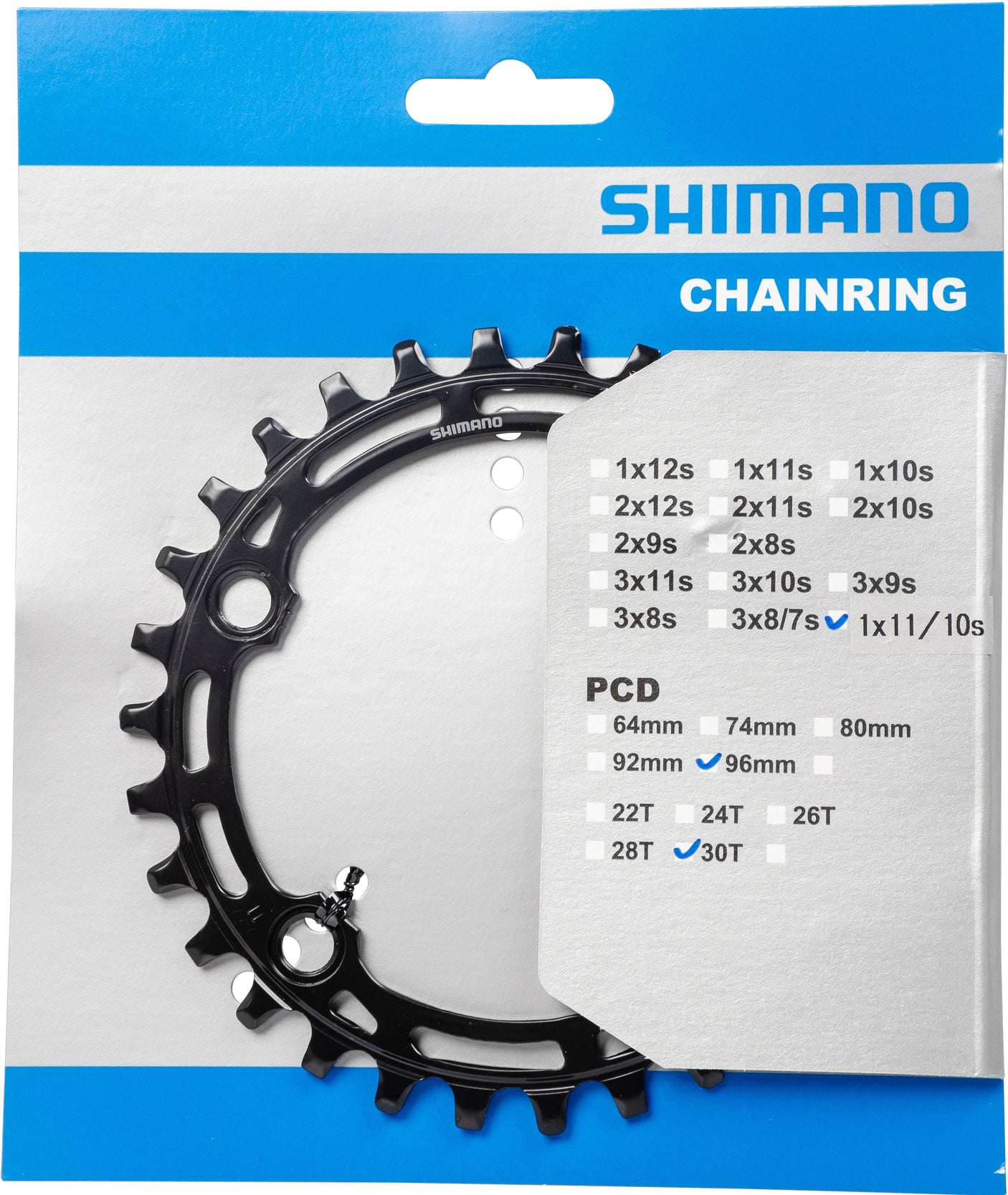 Shimano Deore FC-M5100-1 Kettenblatt 10/11-fach schwarz