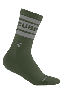 Cube Socke After Race High Cut olive