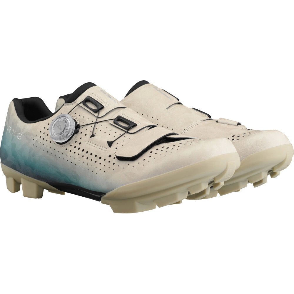 Shimano RX600 Gravel-Schuhe beige/blue