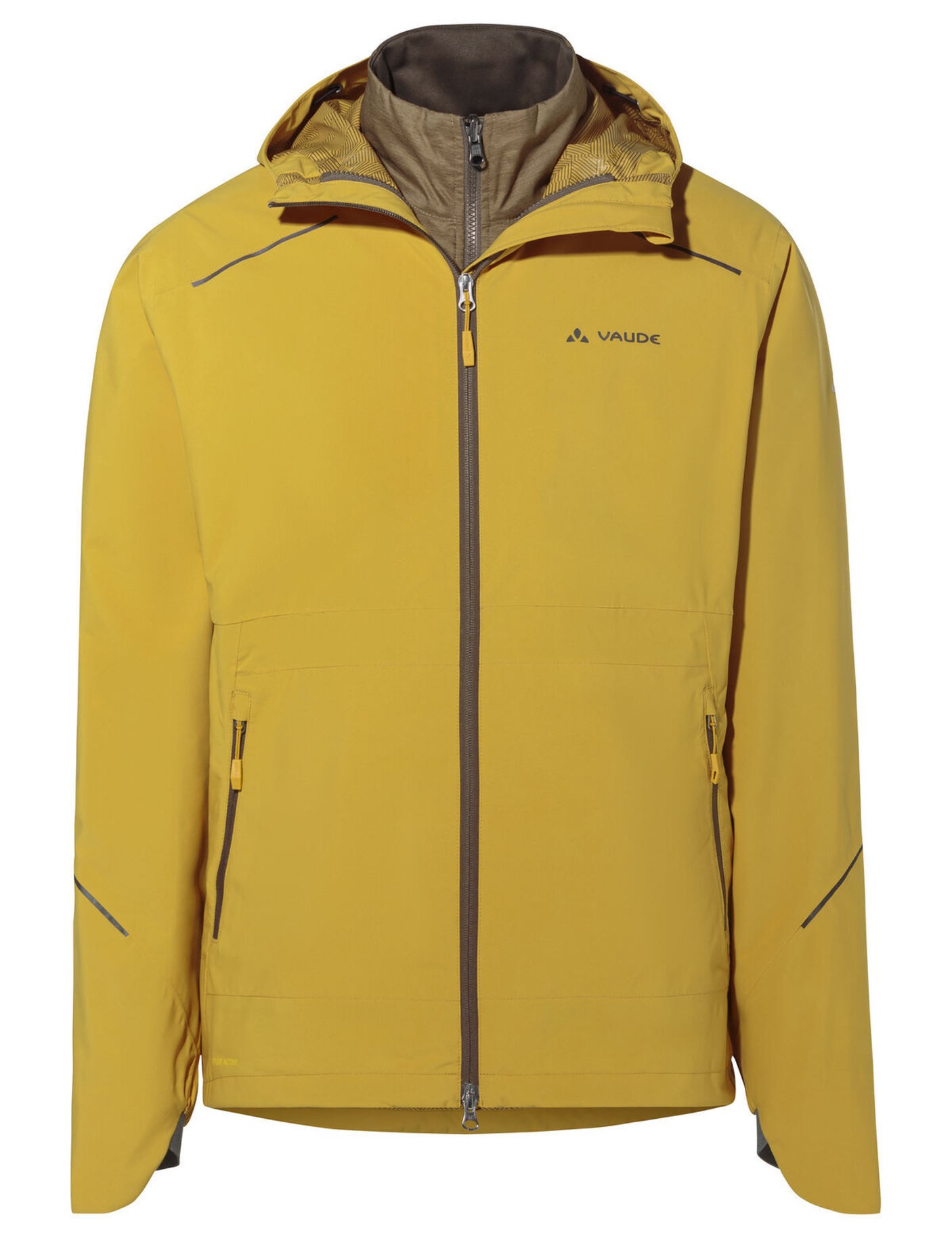 VAUDE Men's Yaras 3in1 Jacket gelb