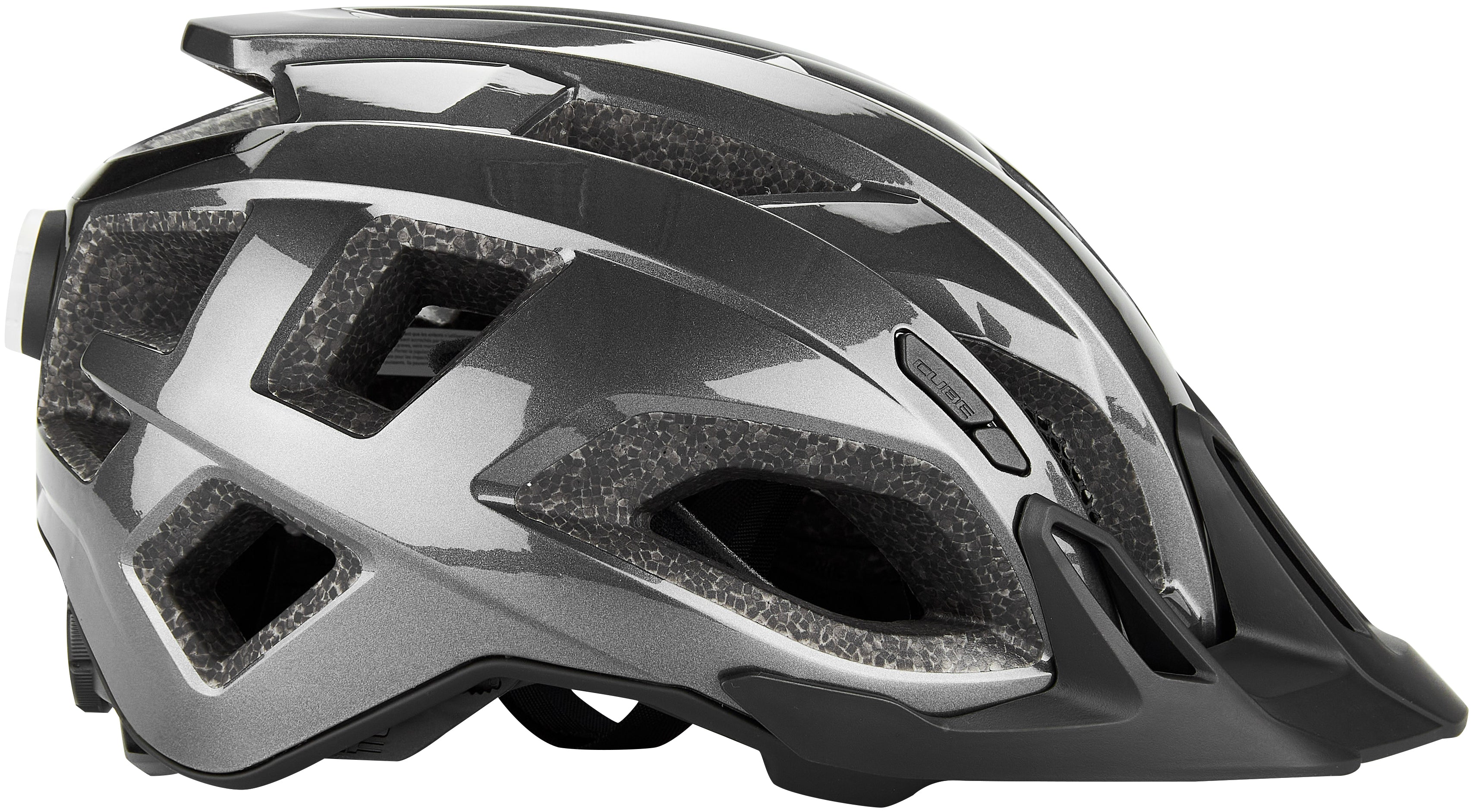 CUBE Helm QUEST glossy iridium black
