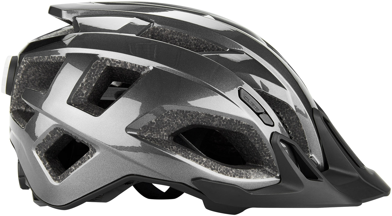 CUBE Helm QUEST glossy iridium black