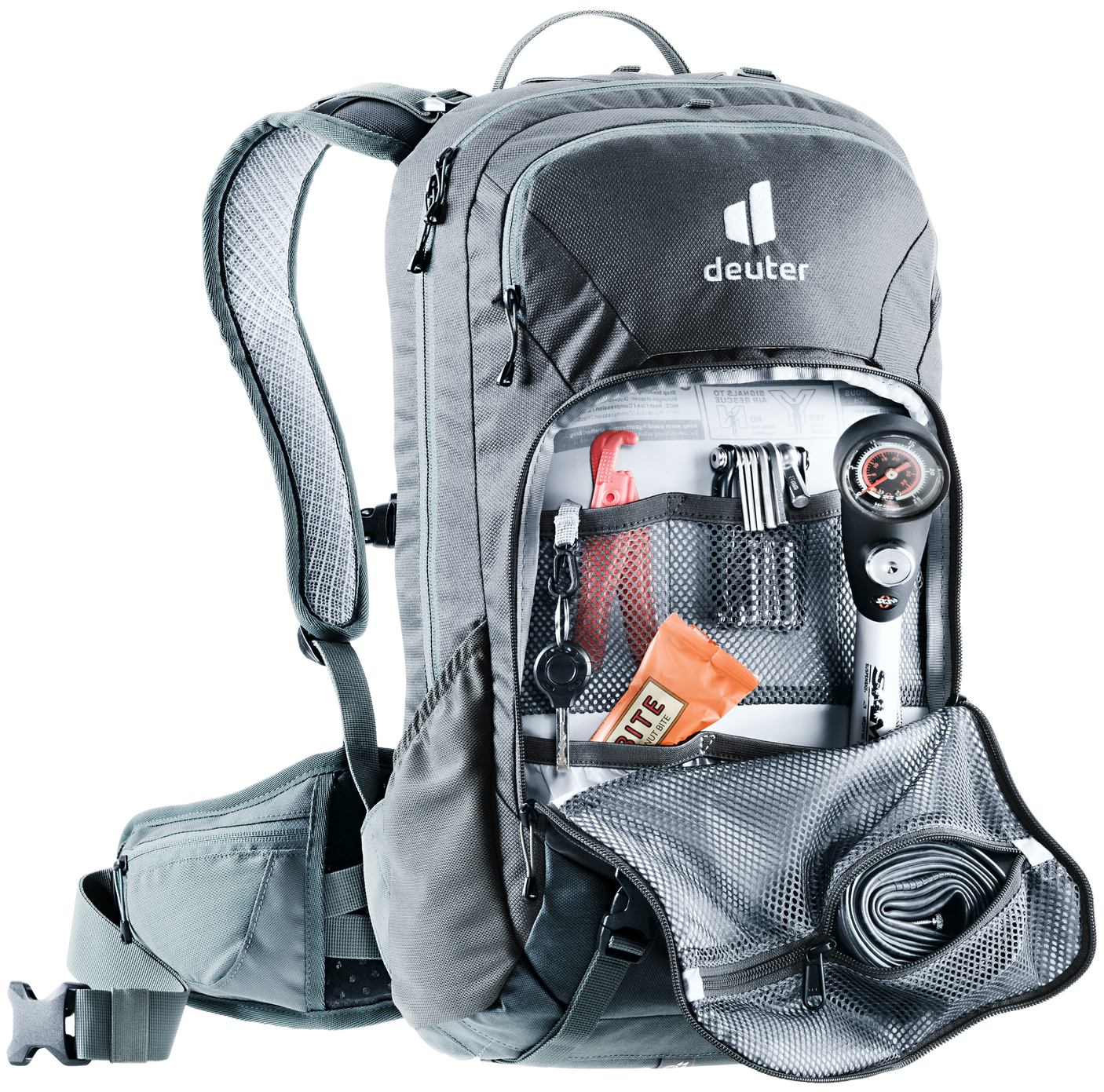 deuter Attack 16 Fahrradrucksack grau