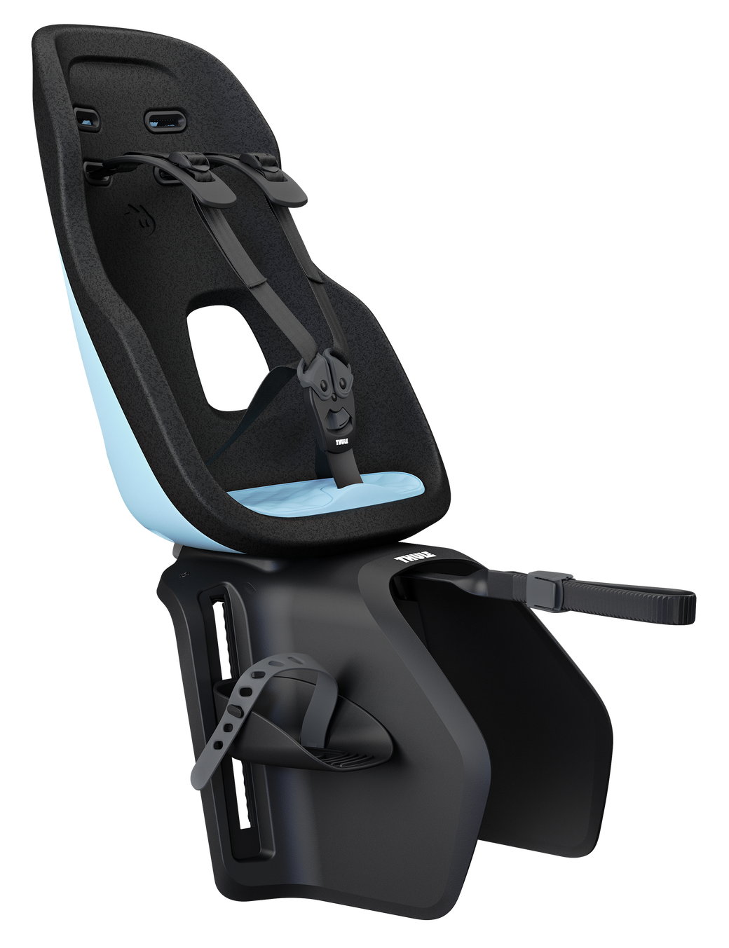 Thule Yepp Nexxt 2 Maxi blau, Gepäckträger-Befestigung