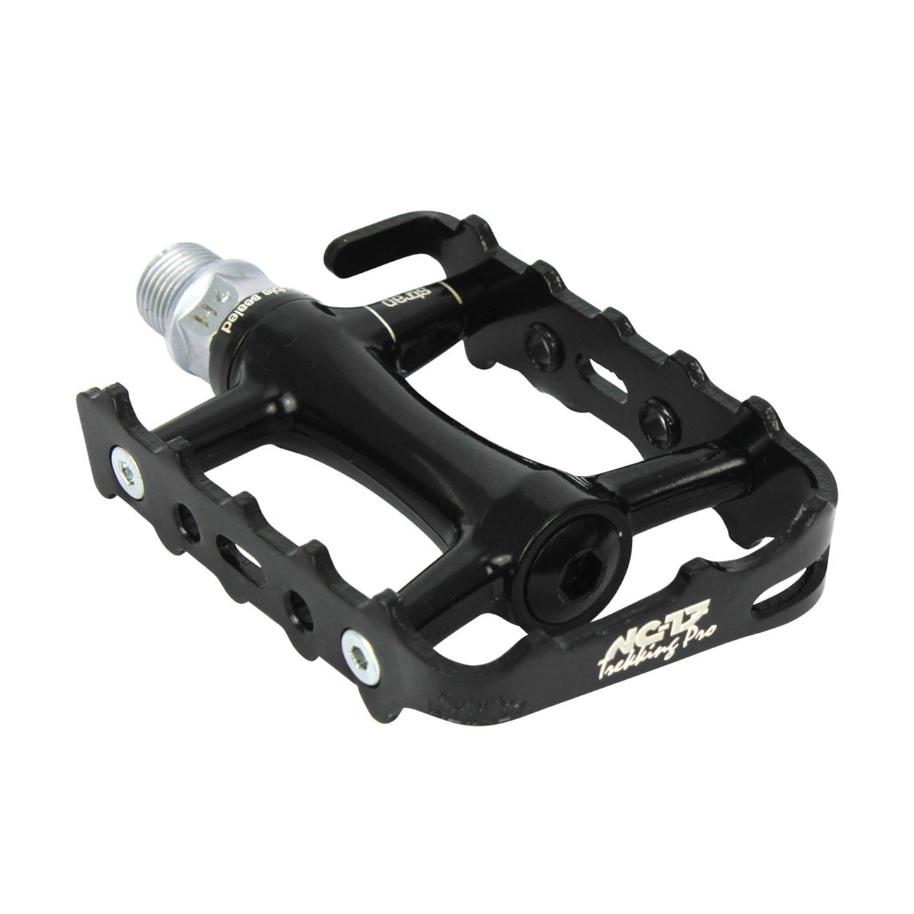NC-17 Plattformpedal Trekking Pro, Alu, Präzisionslager schwarz