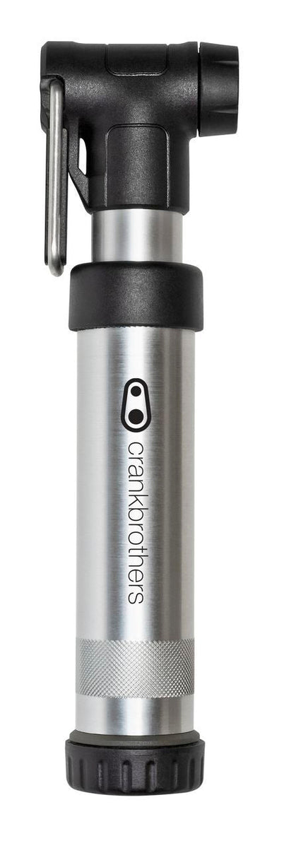 crankbrothers gem s handpumpe Crankbrothers Gem S Handpumpe inkl. Rahmenhalter silver - Minipumpe