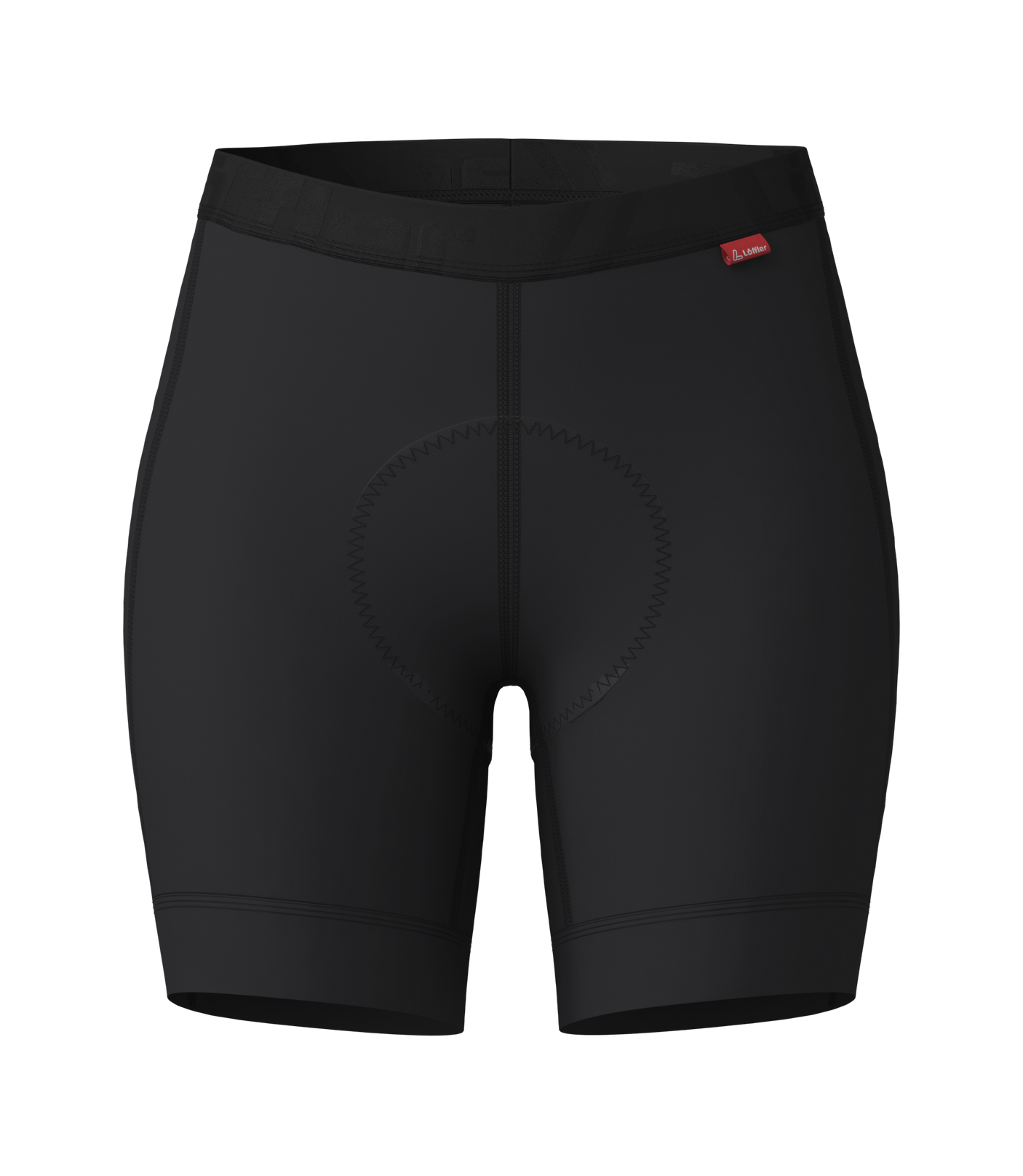 Löffler W Cycling Undershorts Elastic Mesh Black