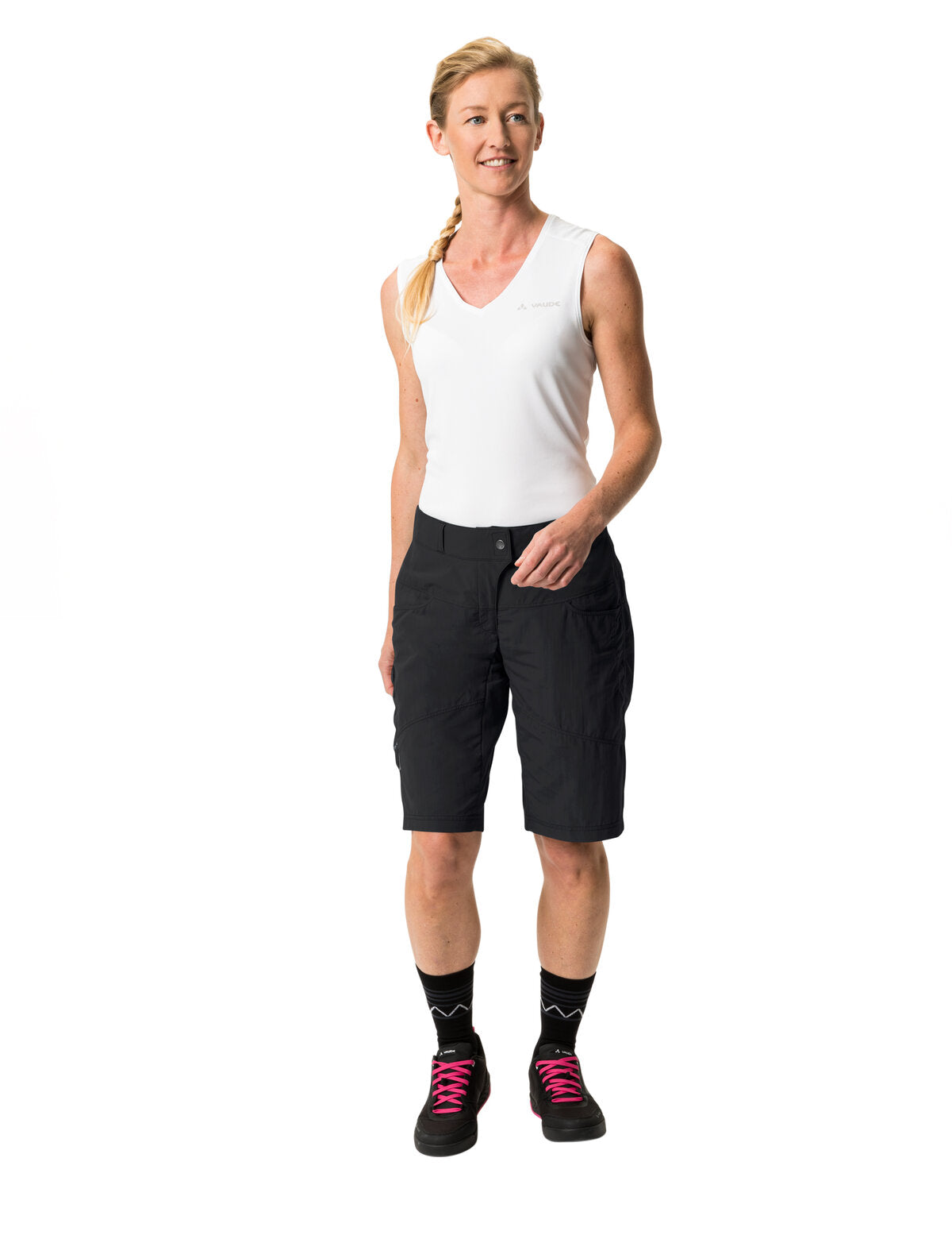 VAUDE Qimsa Shorts Damen schwarz