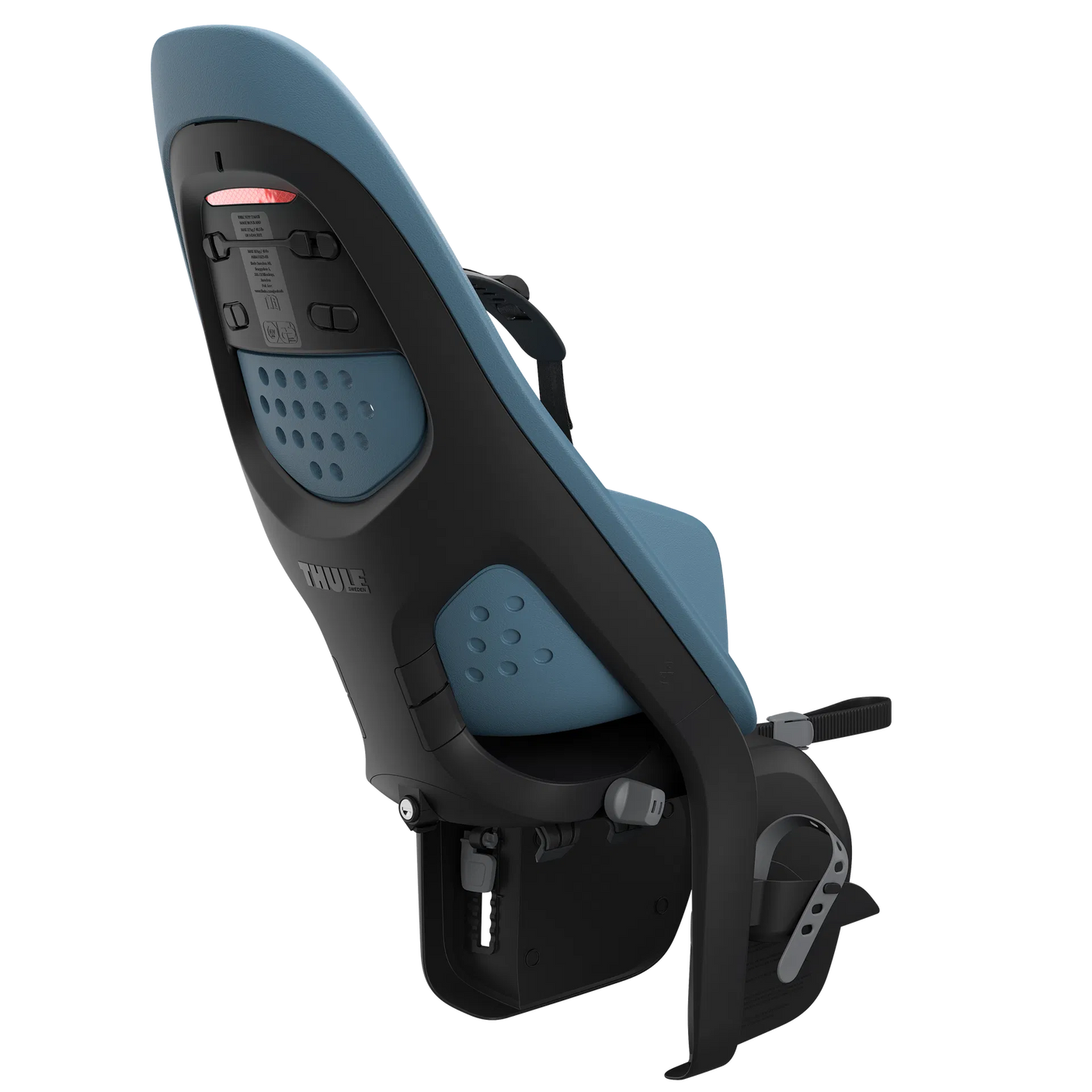 Thule Yepp 2 Maxi Aegean blau, Gepäckträger-Befestigung