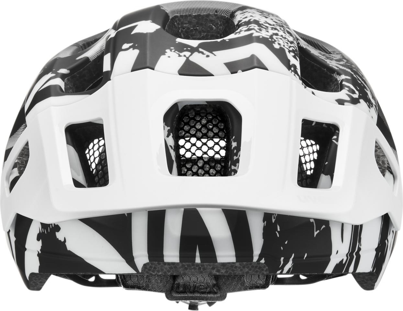 uvex React Jr. Kinderhelm White-Black Matt
