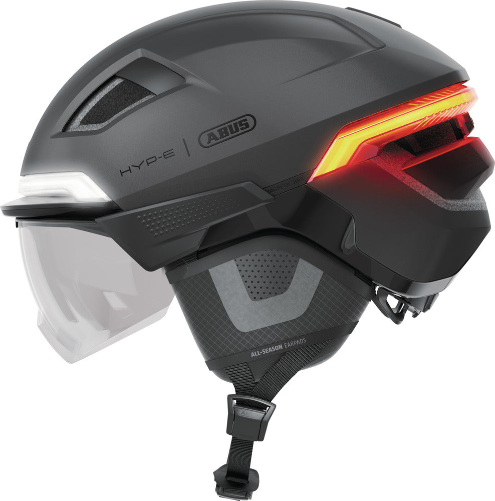 ABUS HYP-E BL.ACE Helm Urban volcano titan
