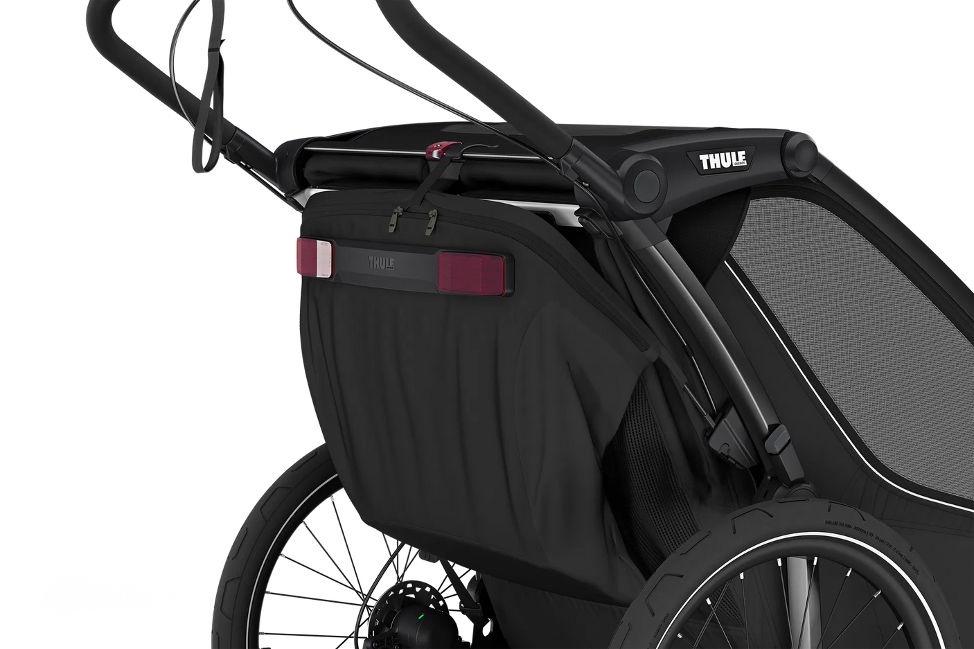 Thule Chariot Sport 2 Double Kinderanhänger schwarz
