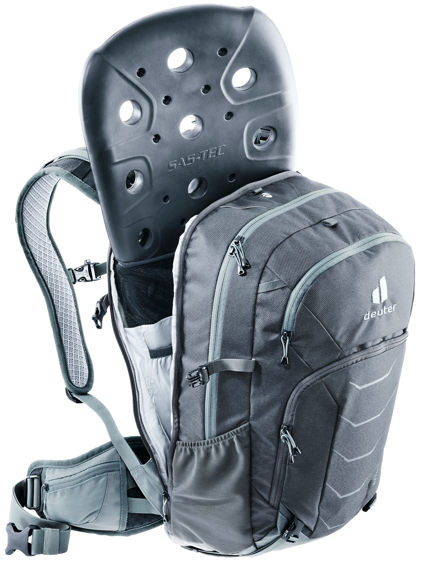deuter Attack 20 Fahrradrucksack grau