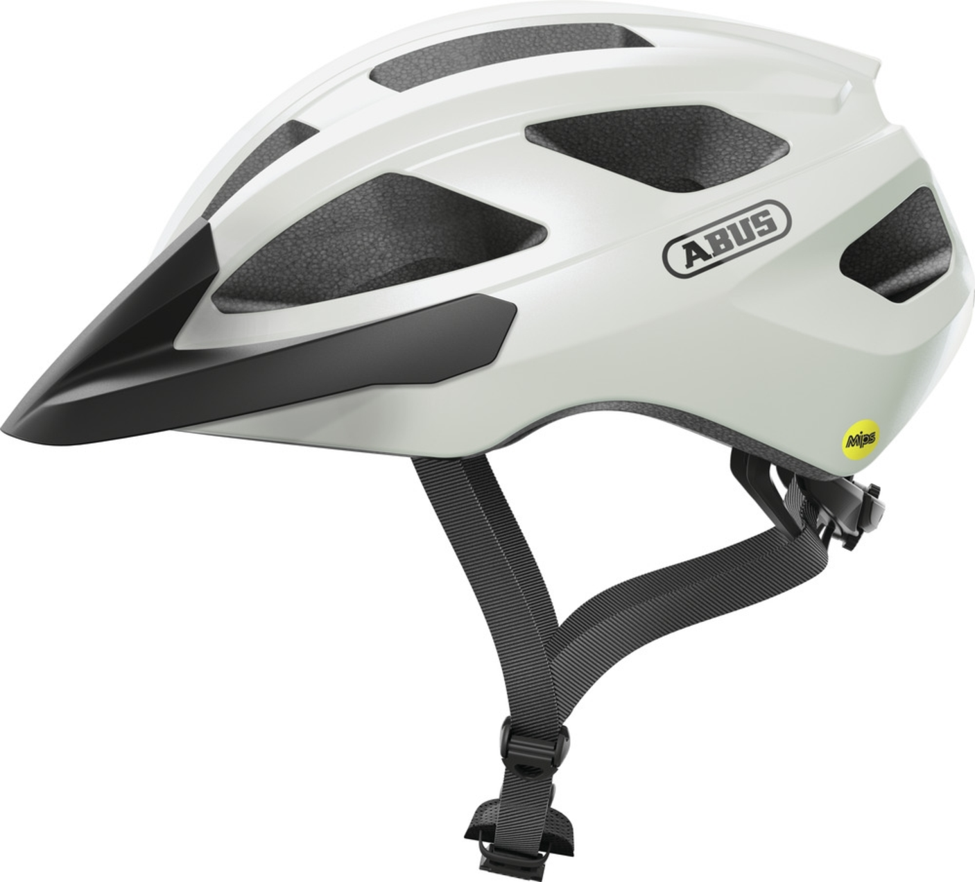 Abus Macator MIPS pearl white