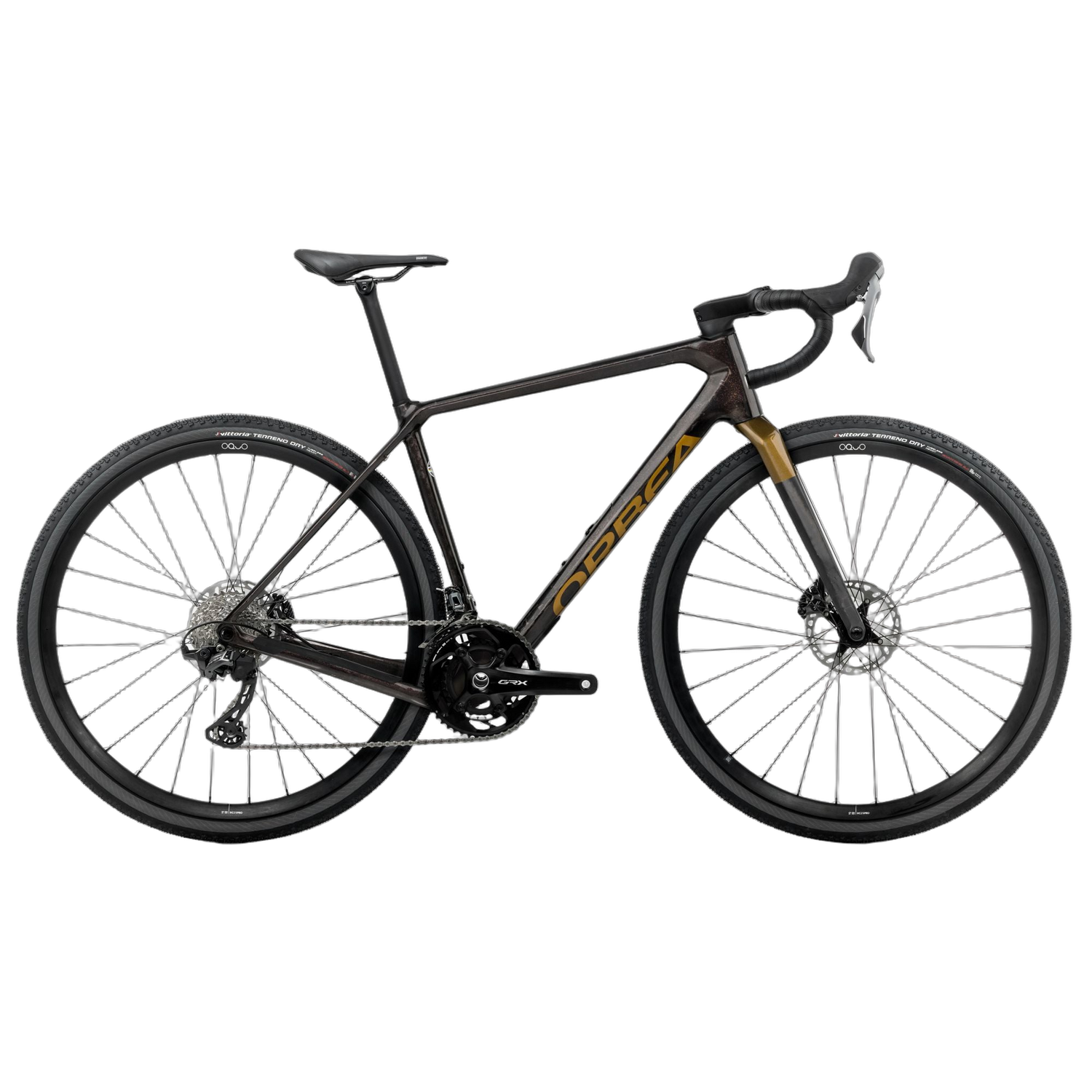 Orbea TERRA M20TEAM Cosmic Carbon View - Metallic Olive Green Gloss (2025)
