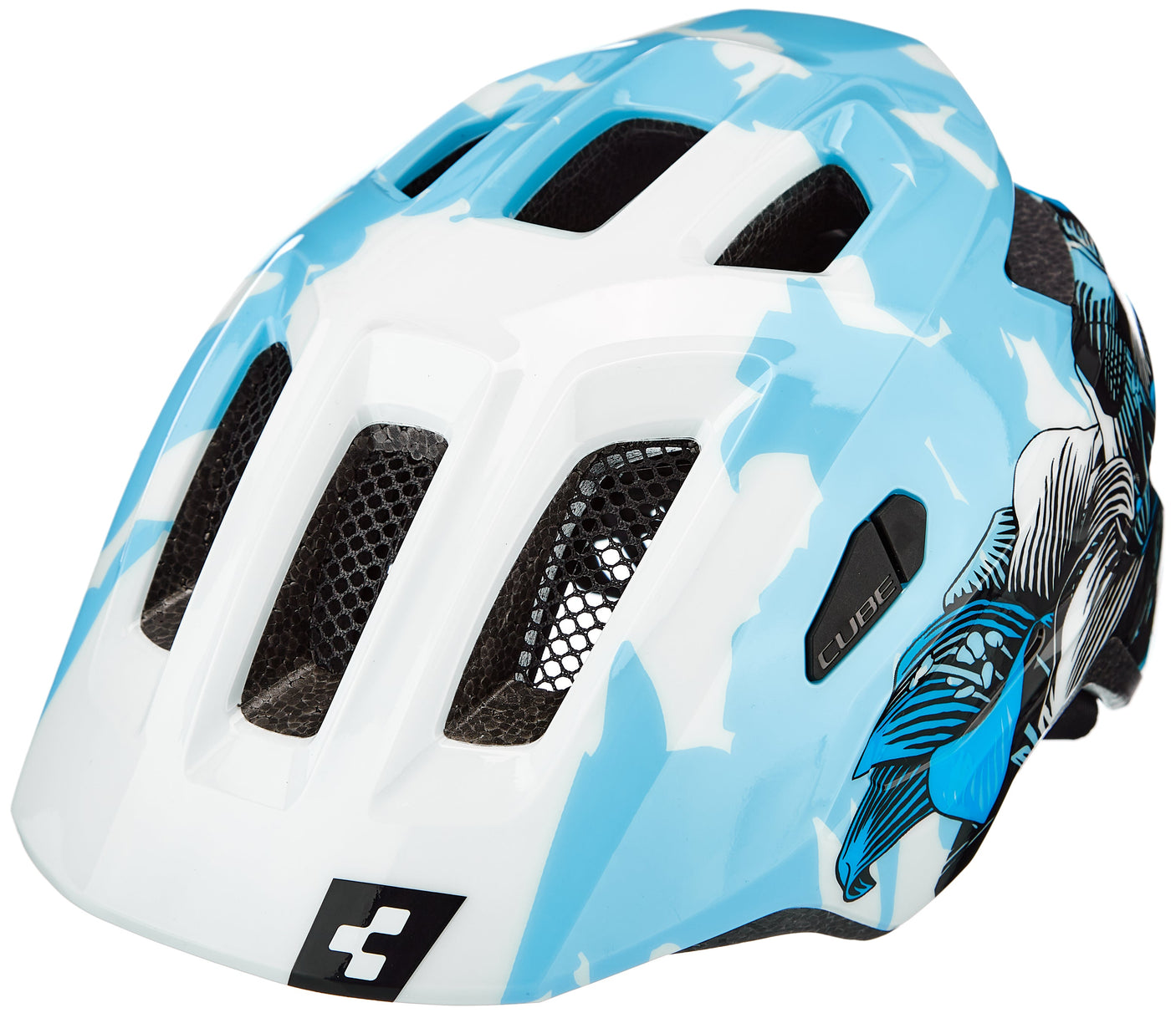 CUBE Helm TALOK white