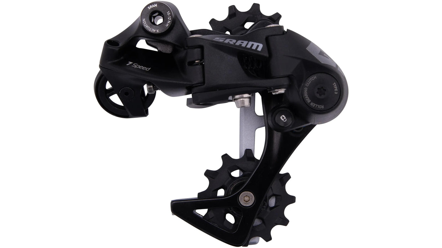 SRAM GX DH Schaltwerk 7-fach Mittellanger Käfig schwarz