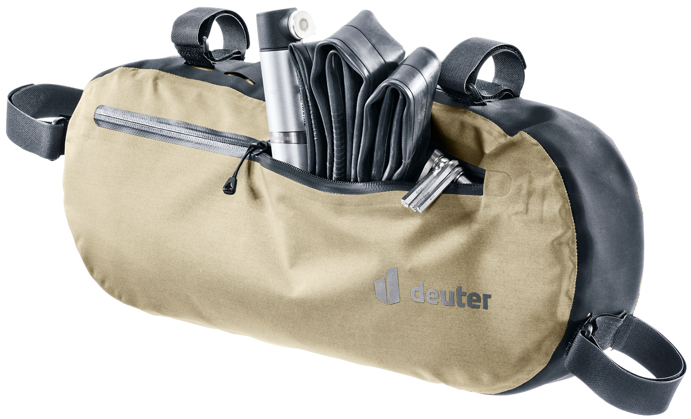 deuter Cabezon Front Bag 6 Lenkertasche beige/schwarz
