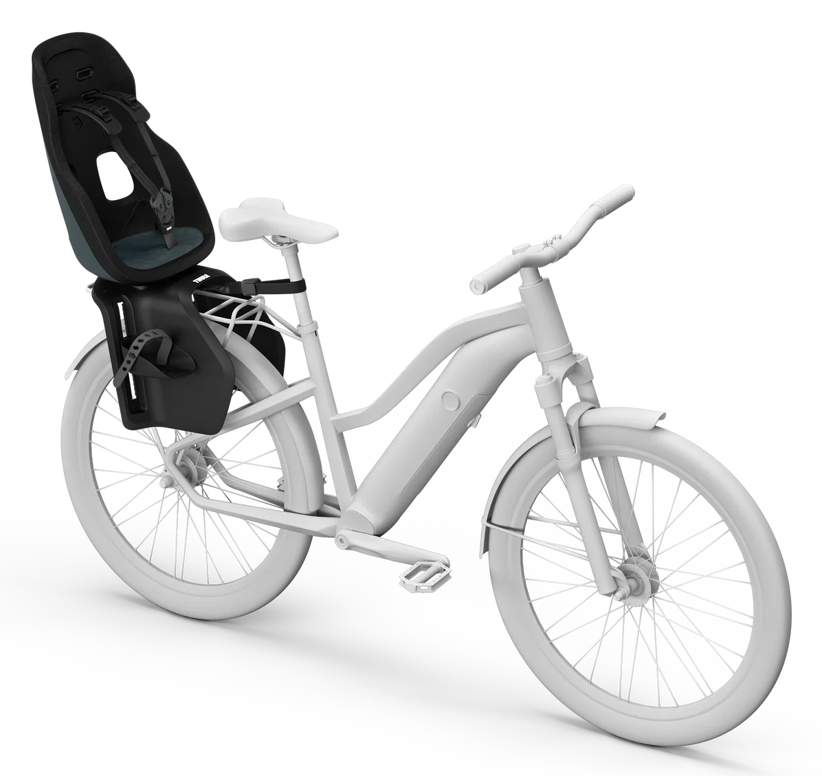 Thule Yepp Nexxt 2 Maxi Kindersitz Gepäckträger-Montage dark Slate