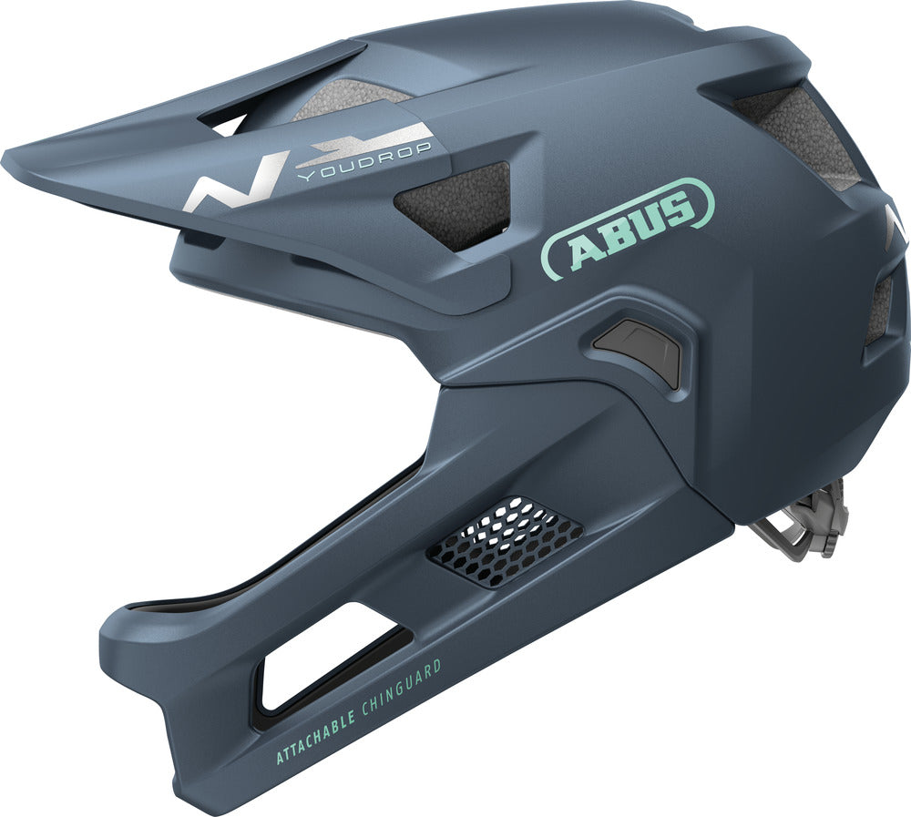 ABUS Youdrop FF Helm Kids midnight blue