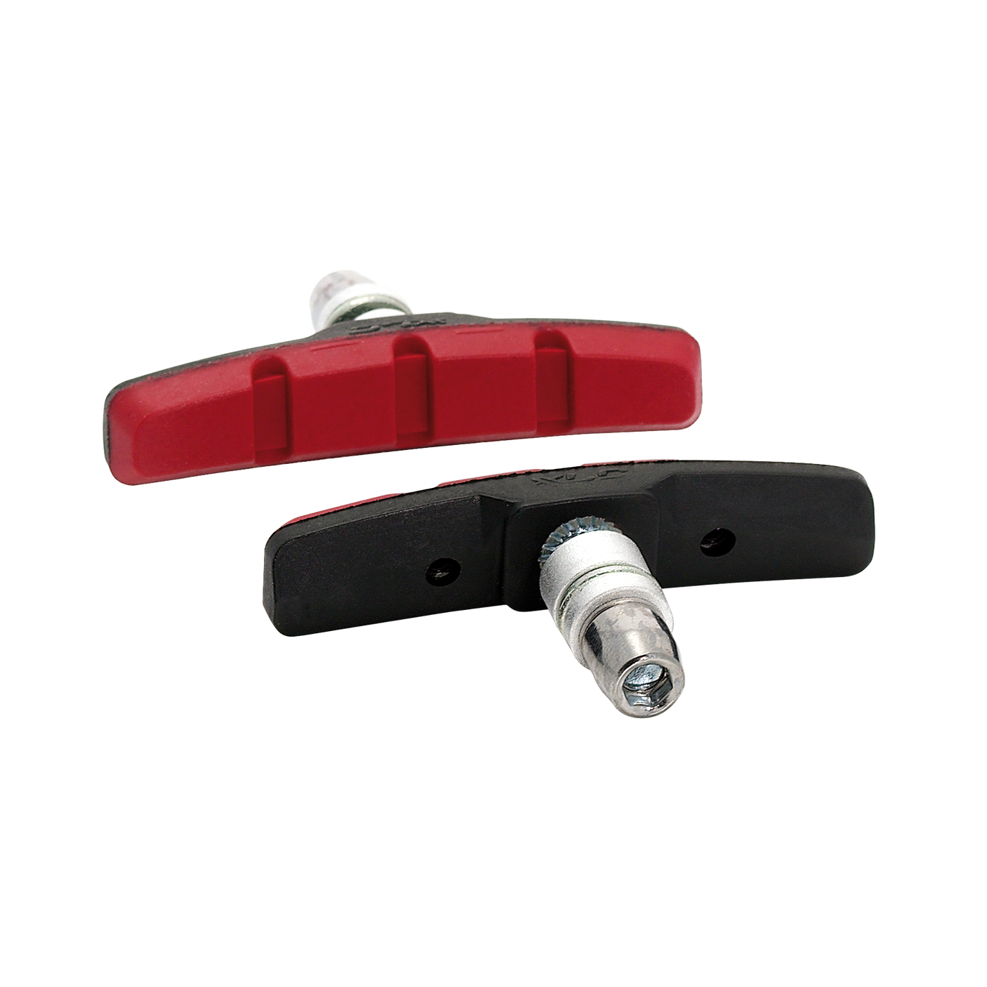 XLC BS-V01 V-Brake Brake Pads 4 Pieces black/red