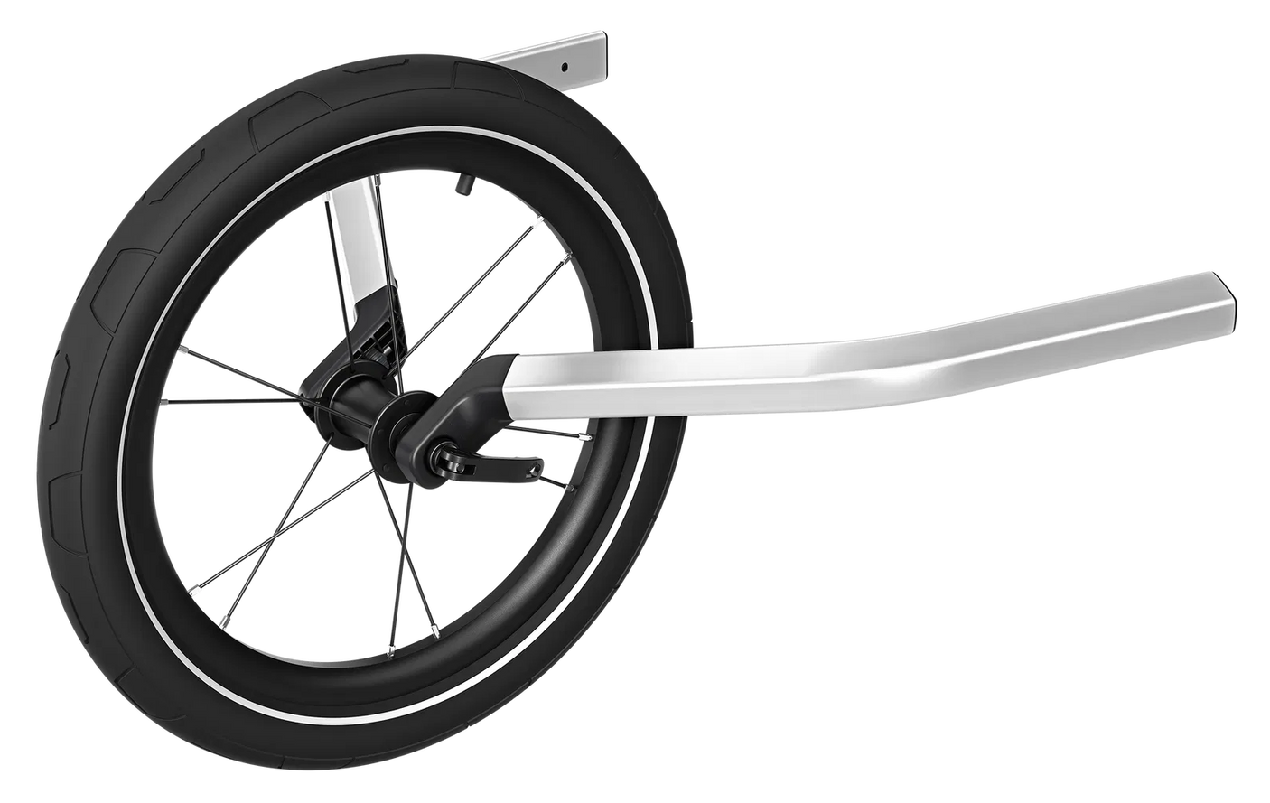 Thule Chariot 2 Jogger Kit Double schwarz/silber