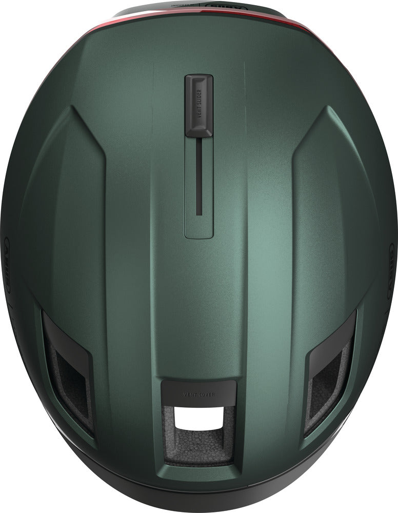 ABUS HYP-E Helm Urban jungle grün