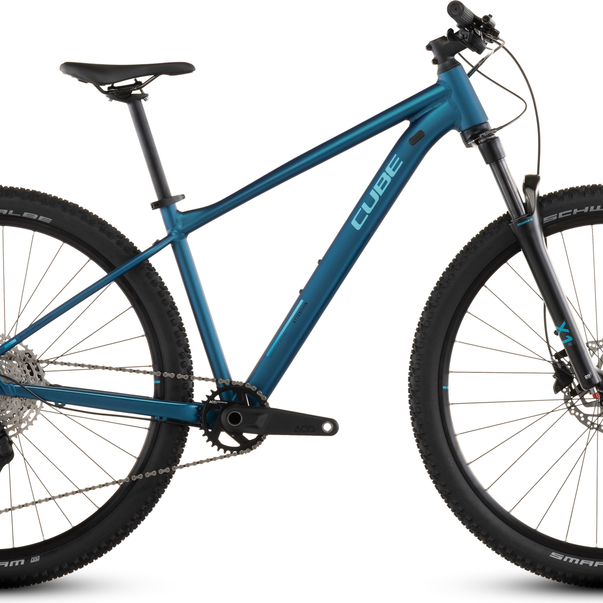 mountainbike 19 zoll cube Cube Attention Pro (2026) | 27,5/29 Zoll MTB Hardtail | electricblue´n´blue