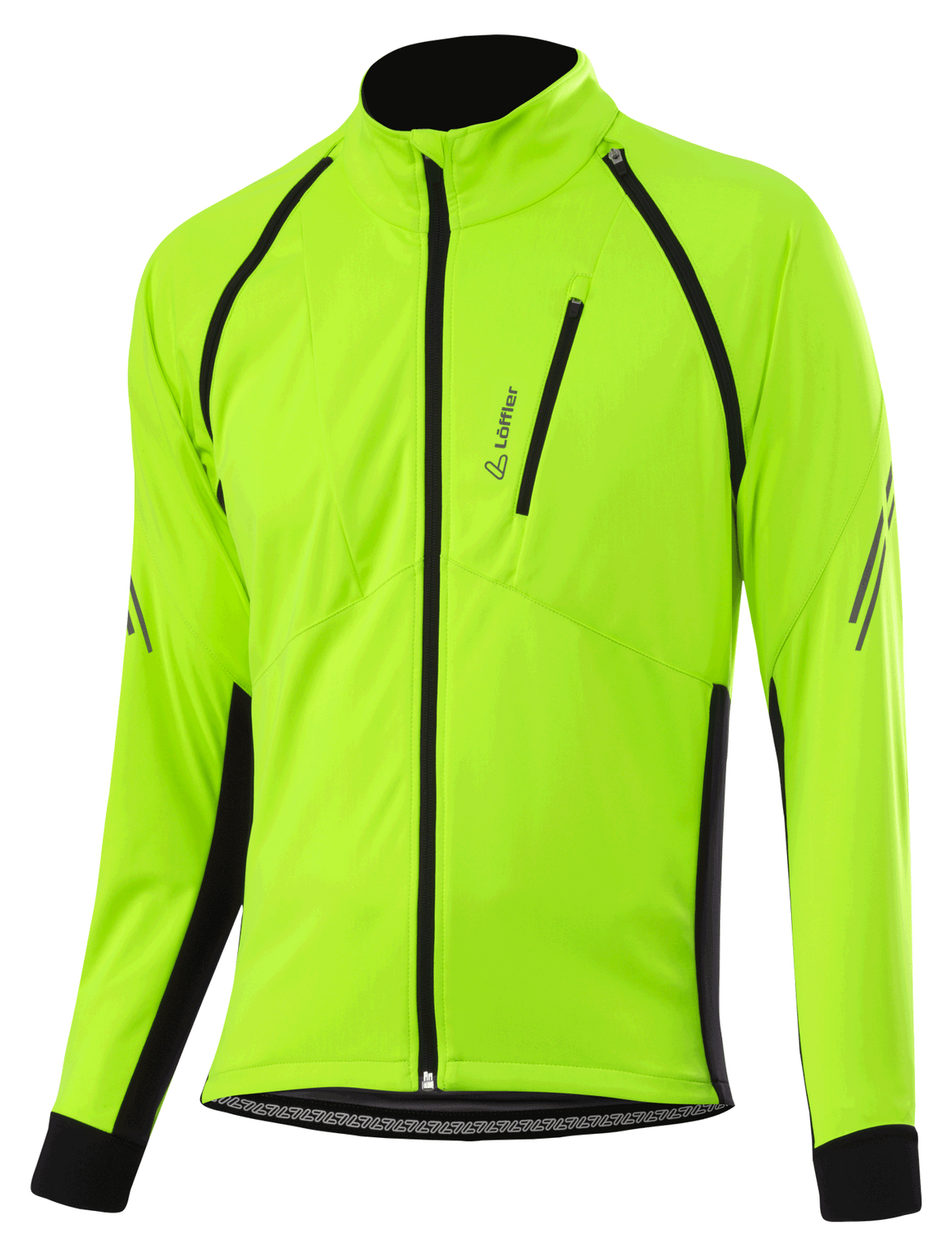 Löffler M Bike Zip-Off Jacket San Remo Ab Light Neon Yellow