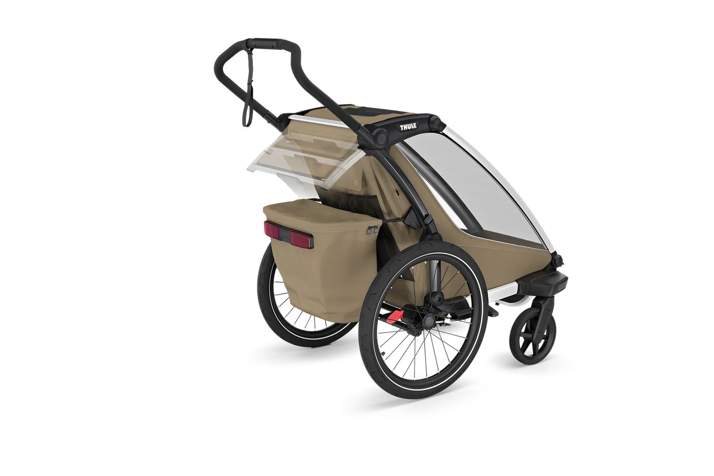 Thule Chariot Cross 2 Single Kinderanhänger faded khaki