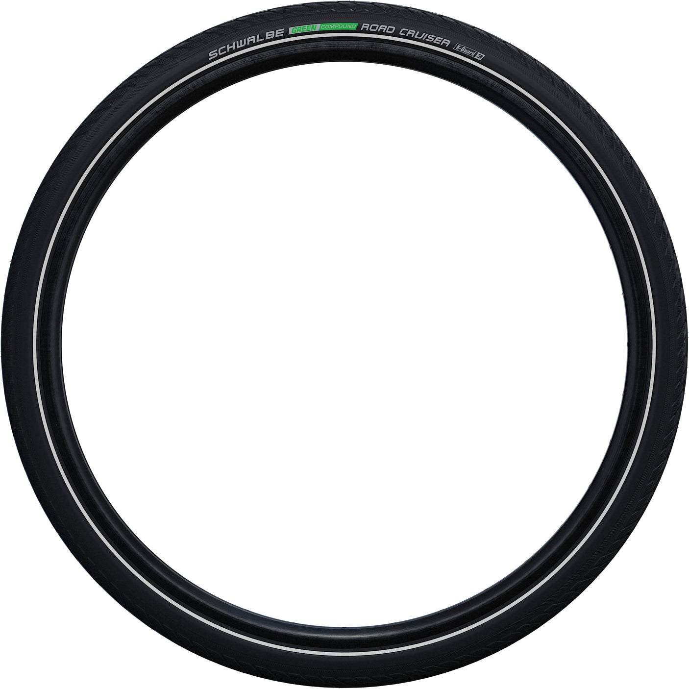 Schwalbe Road Cruiser Drahtreifen 28x1.60" K-Guard Active Reflex schwarz