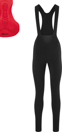 Gonso Sitivo Tight Bib Thermo Radhose Damen black / fire – aktuelle Variante