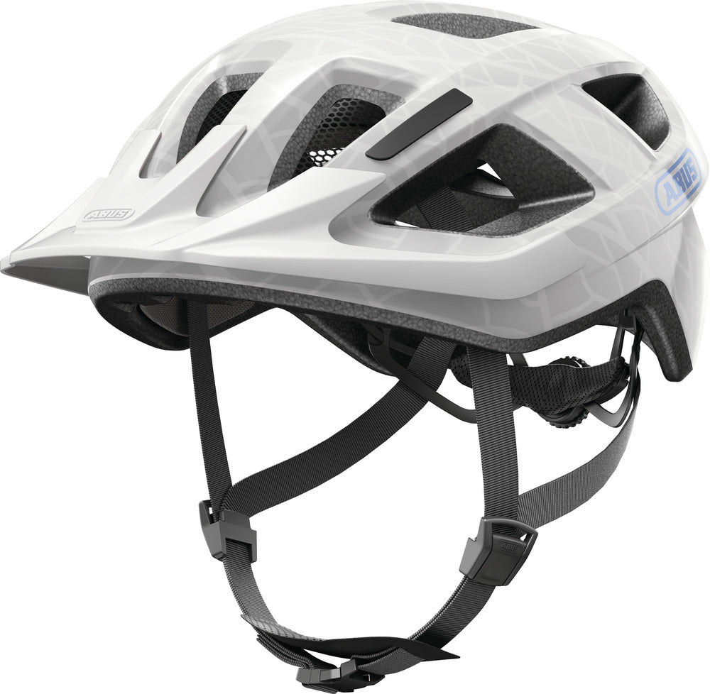ABUS Aduro 3.0 LED Helm Urban white art