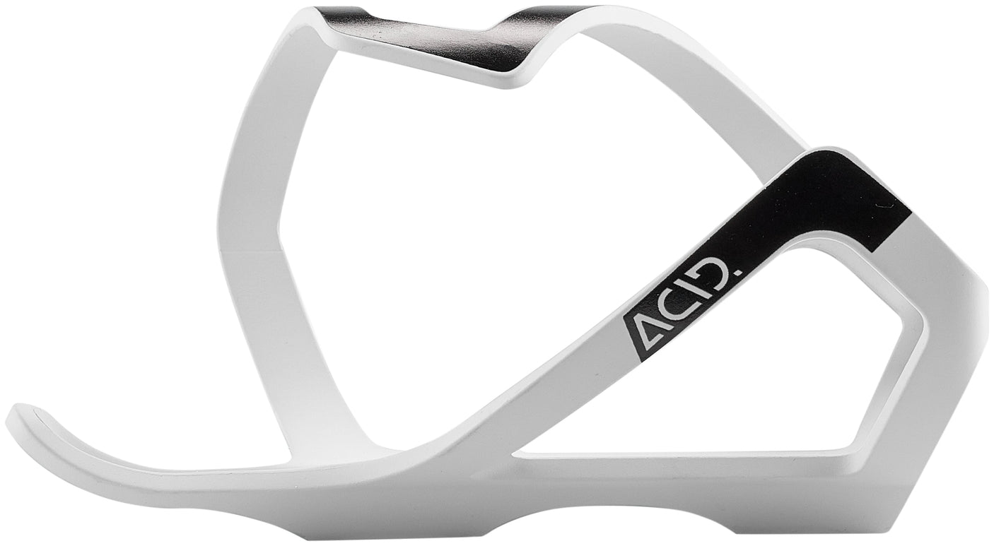 ACID Flaschenhalter HPP Left-Hand Sidecage matt white´n´glossy black