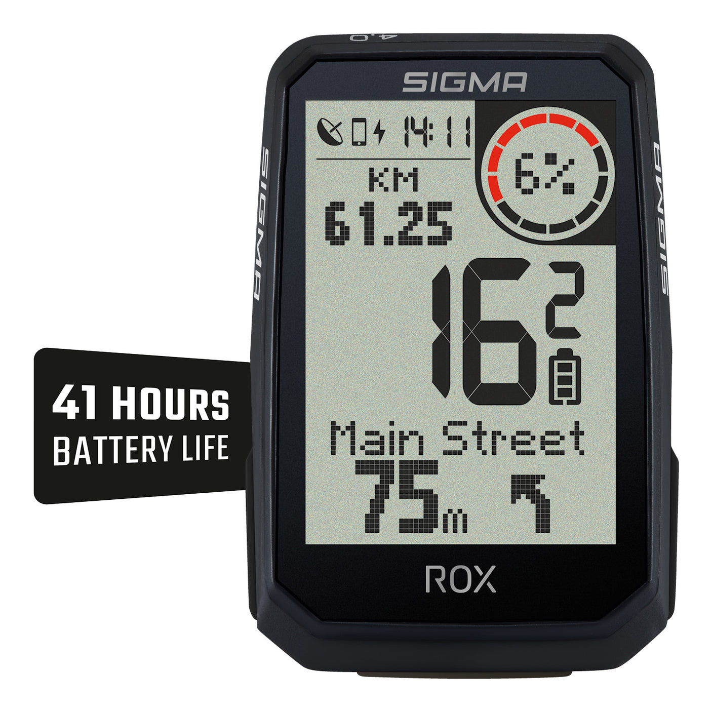 Sigma ROX 4.0 Endurance Navigationscomputer schwarz