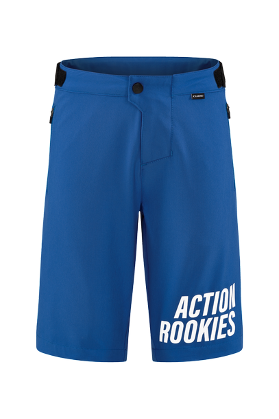 Cube MTB Baggy Short ROOKIE X Actionteam blue
