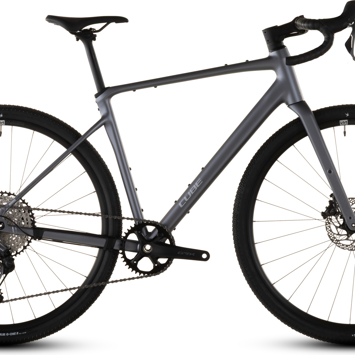 cube gravel bike gerader lenker Cube Nuroad SLX (2026) | Gravelbike | ashgrey´n´grey