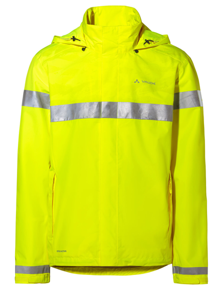 VAUDE Men's Luminum Rain Jacket gelb
