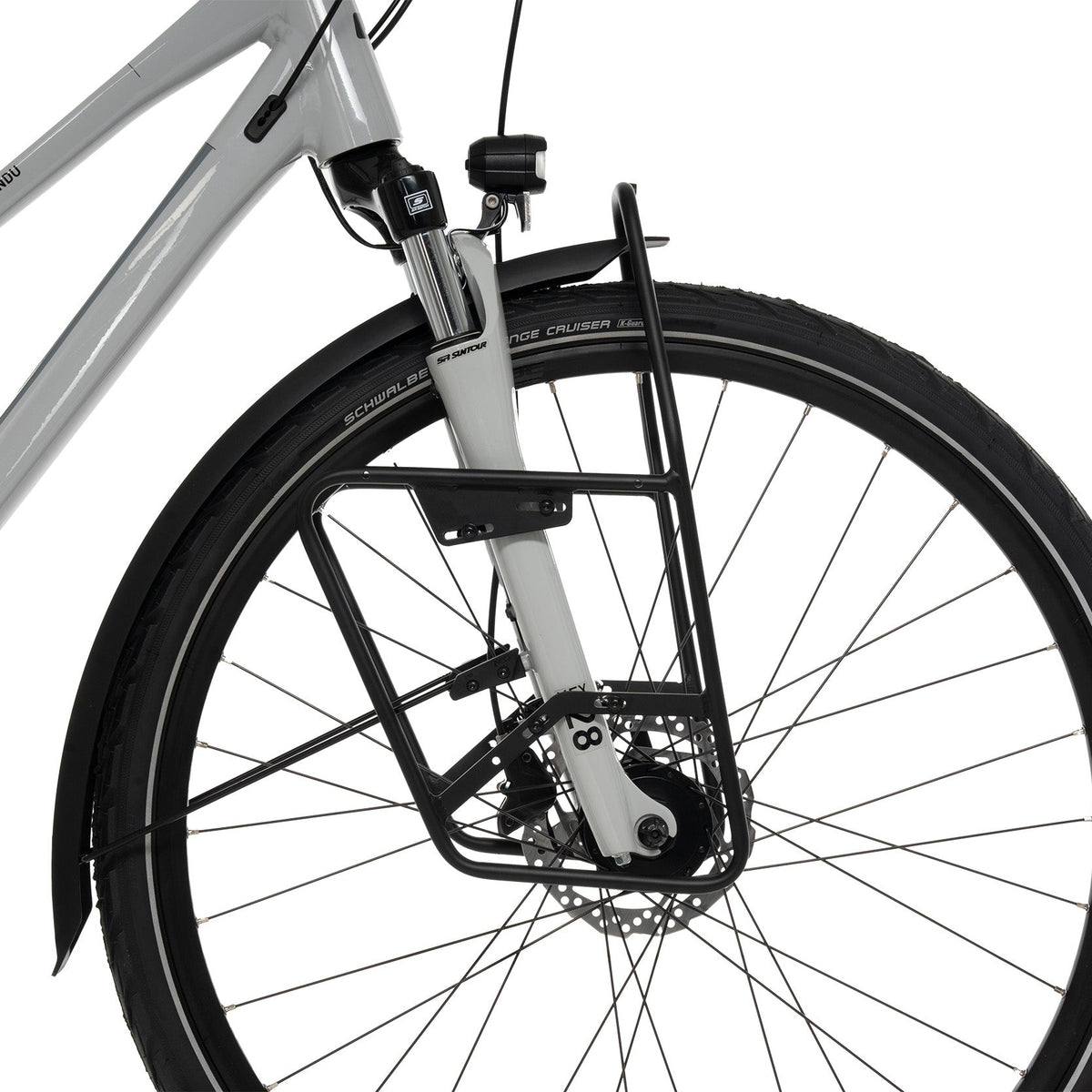 ACID Gepäckträger LOWRIDER Suspension TREKKING black