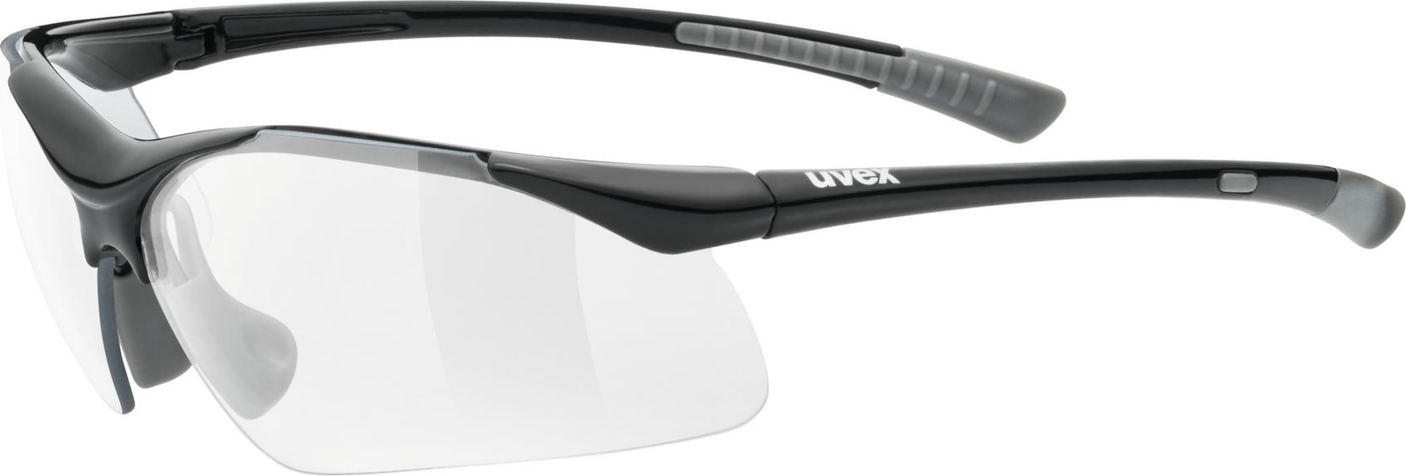 uvex Sportstyle 223 Radbrille Black Grey / Clear