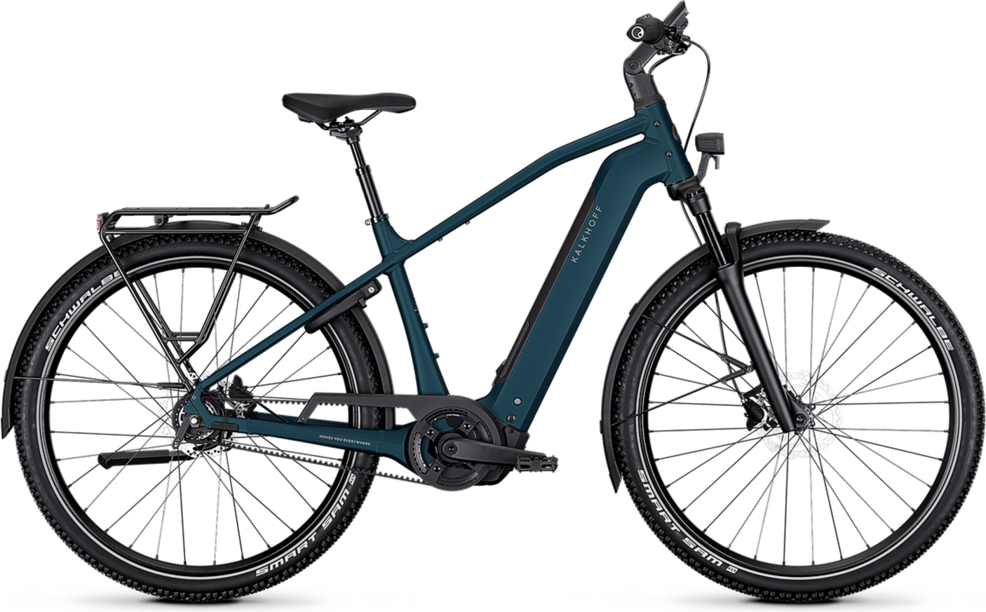 Kalkhoff ENTICE 3 EXCITE BELT Diamant 600 darksprings matt (2026)