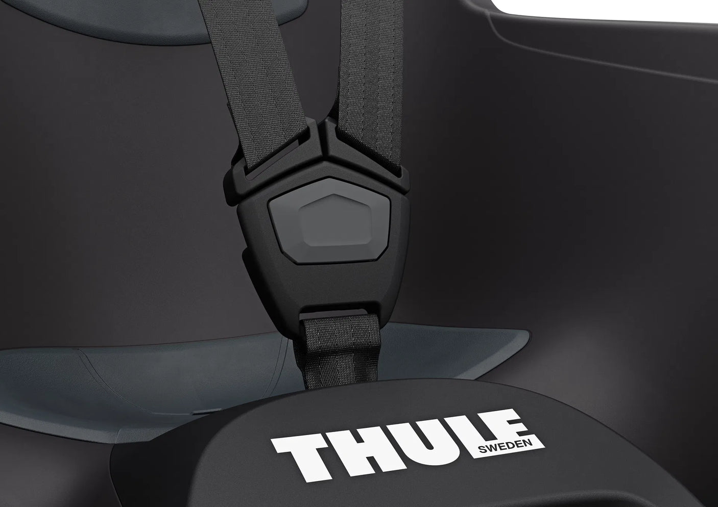Thule Ride Along Lite 2 dunkelgrau, Rahmen-Befestigung